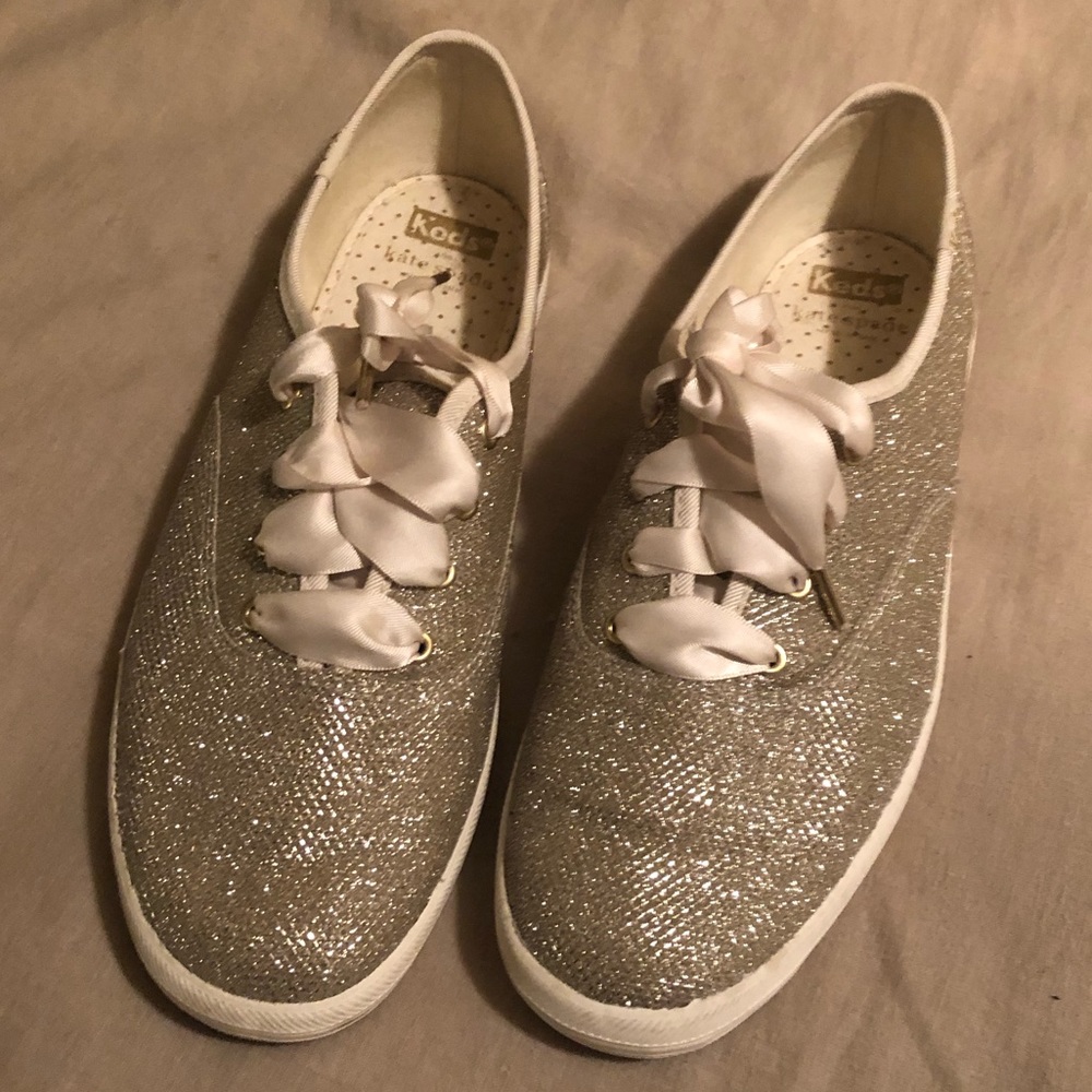 Keds x Kate Spade Gold/Champagne Shoes - Size 8.5